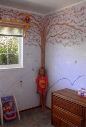 i love painting trees