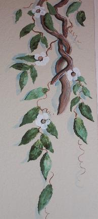 Vines in the bathroom!
