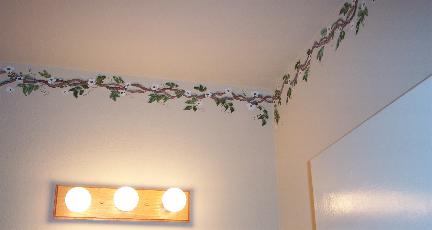 vines aroundthe room