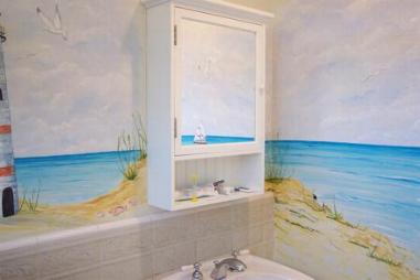 lighthouse mural